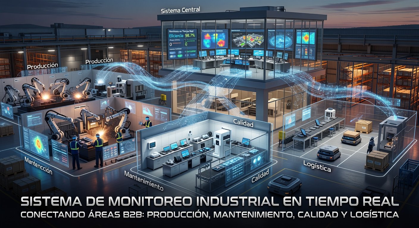 Monitoreo de áreas industriales en tiempo real - Plataforma | Sistemas ...