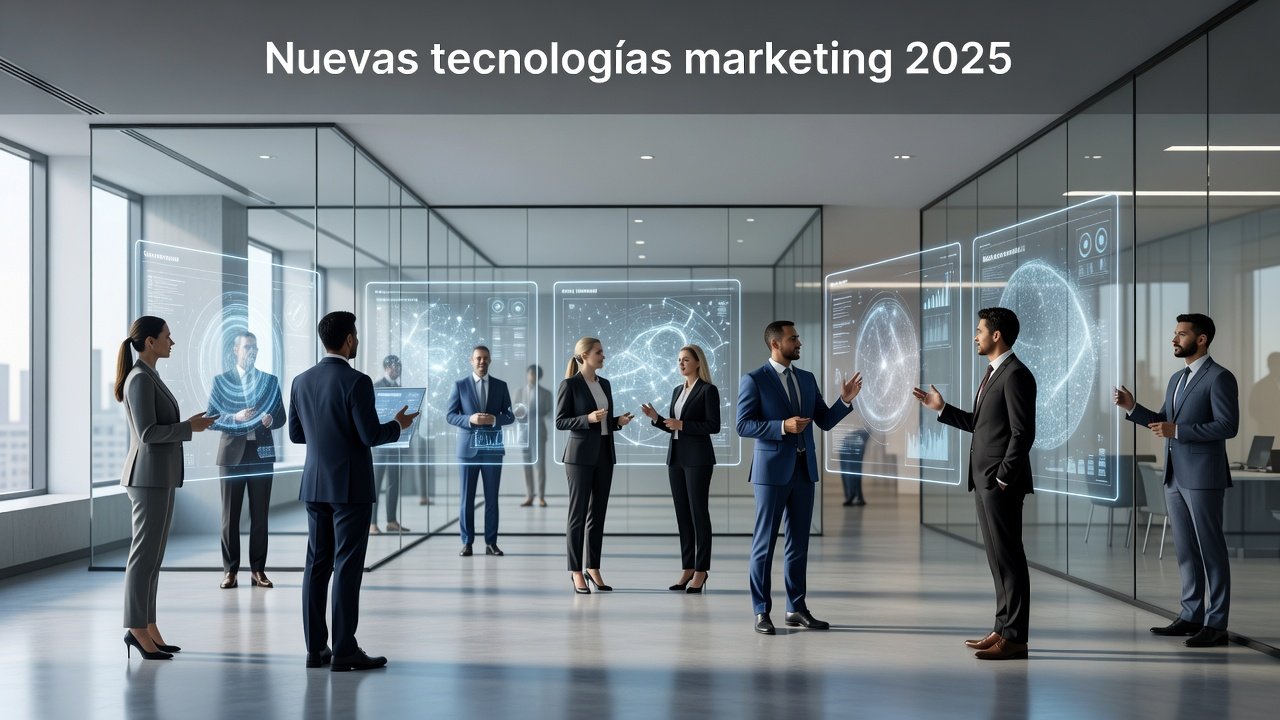 Nuevas tecnologías marketing 2025: Imagen principal