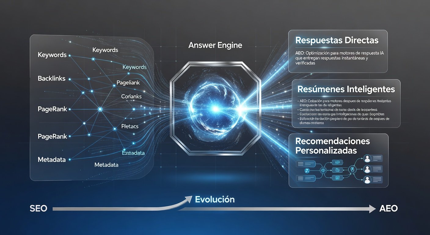 Answer Engine Optimization (AEO): Imagen principal