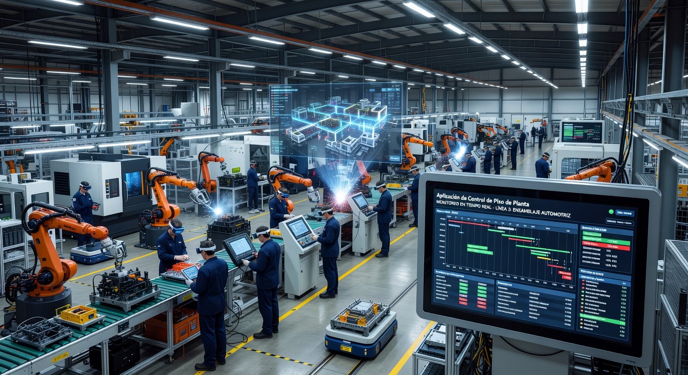 Aplicativo de control de piso: Imagen principal