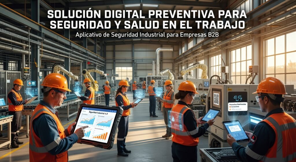 Aplicativo de seguridad industrial para empresas