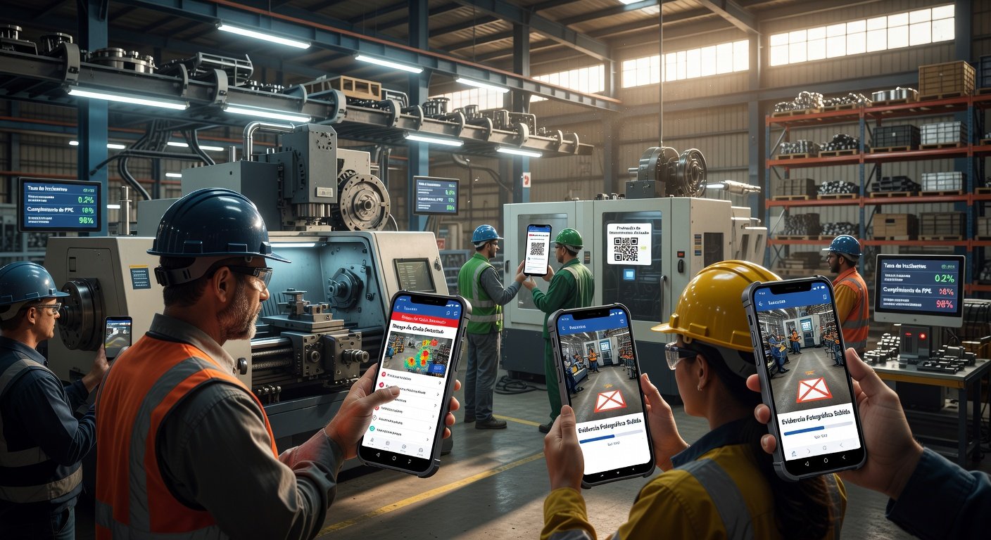 Aplicativo de seguridad industrial para empresas: Imagen principal