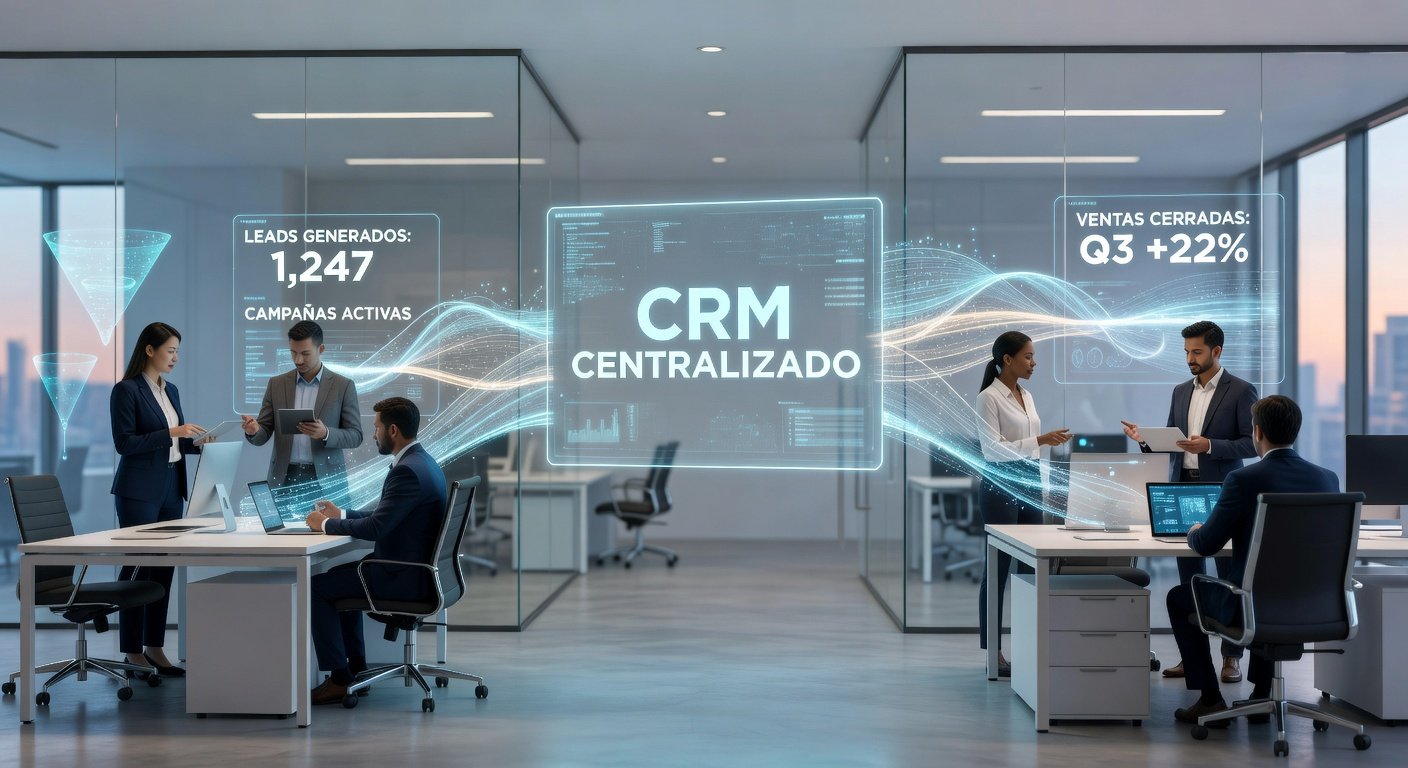 Automatización de marketing con CRM: Imagen principal