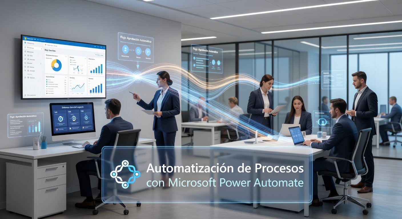 Automatización de procesos con Power Automate: Imagen principal