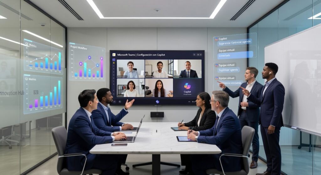 Configuración de Microsoft Teams con Copilot