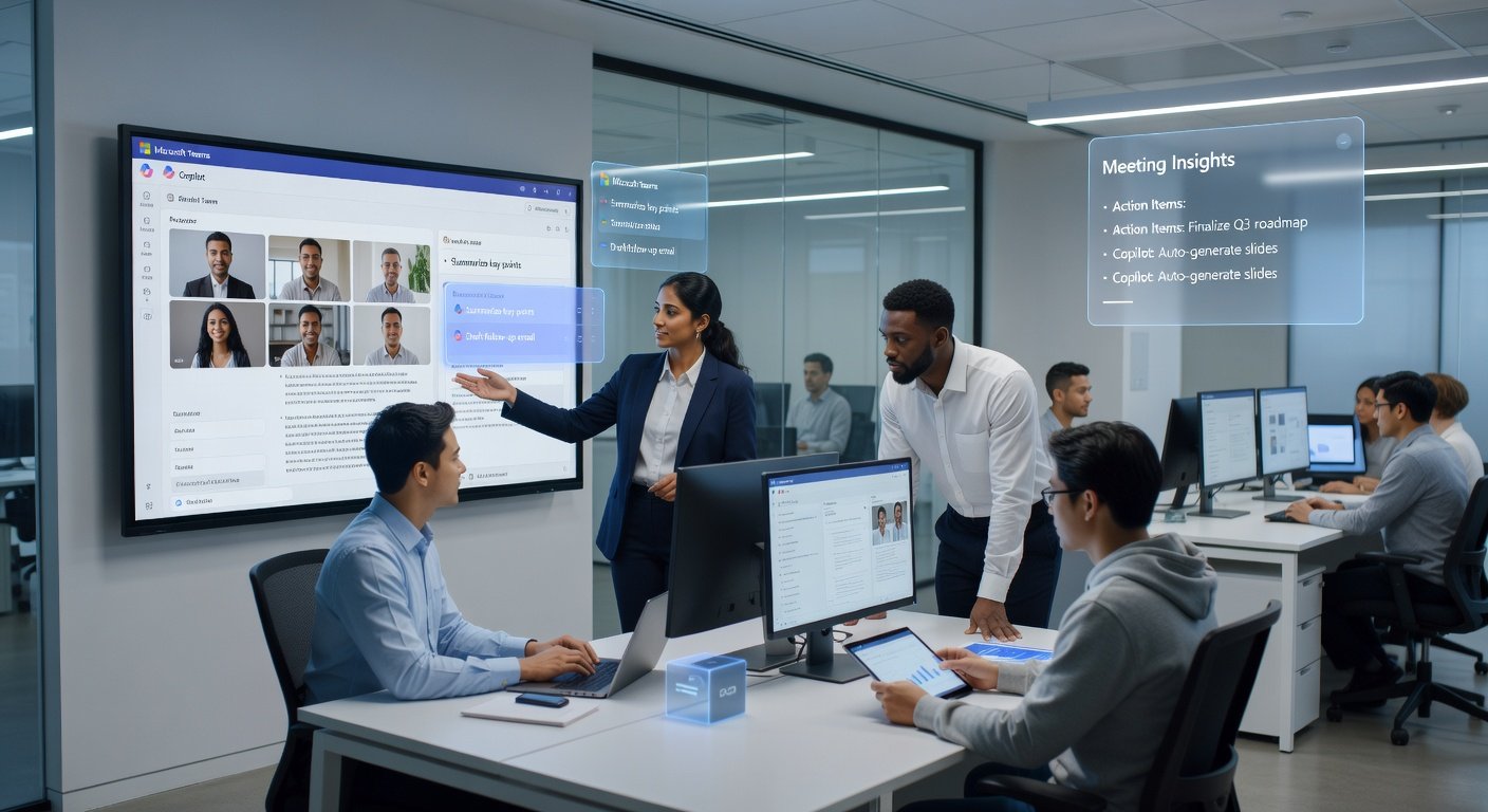Configuración de Microsoft Teams con Copilot: Imagen principal