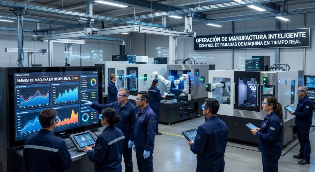 Control de paradas de máquina en tiempo real