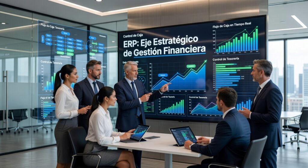 Control de tesorería y flujo de caja con ERP