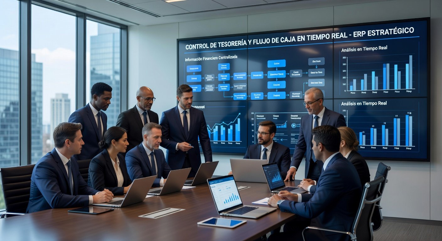Control de tesorería y flujo de caja con ERP: Imagen principal