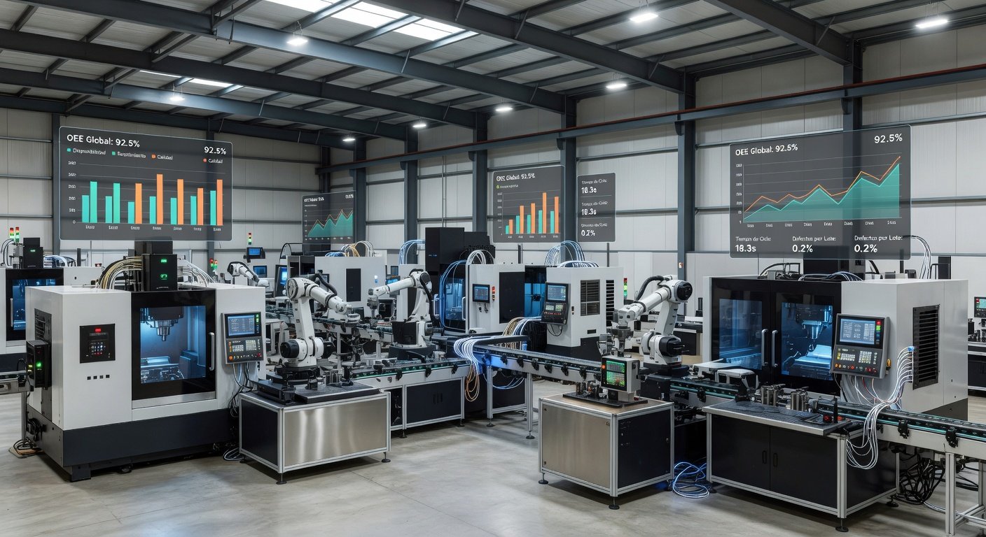 Eficiencia operativa con OEE a medida: Imagen principal