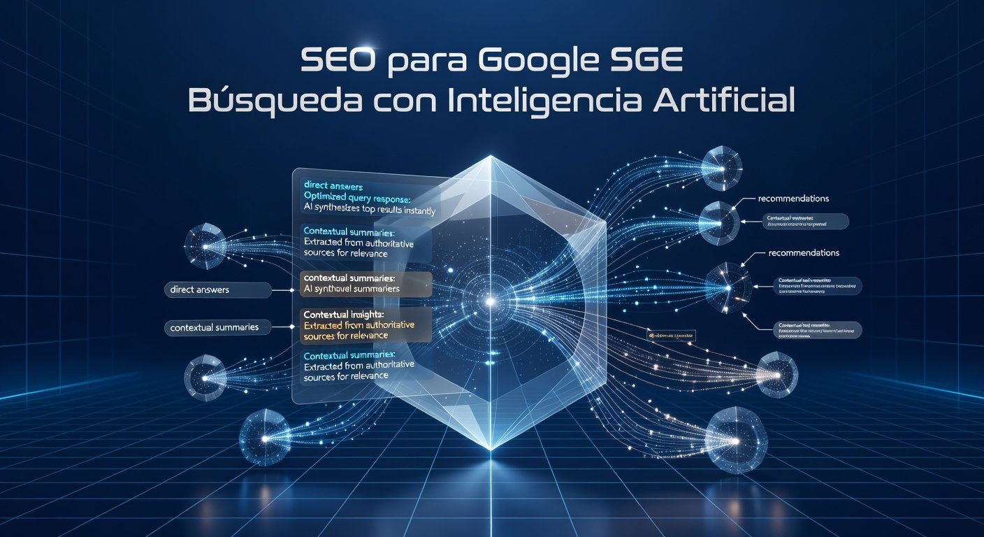 El futuro del SEO: SGE: Imagen principal