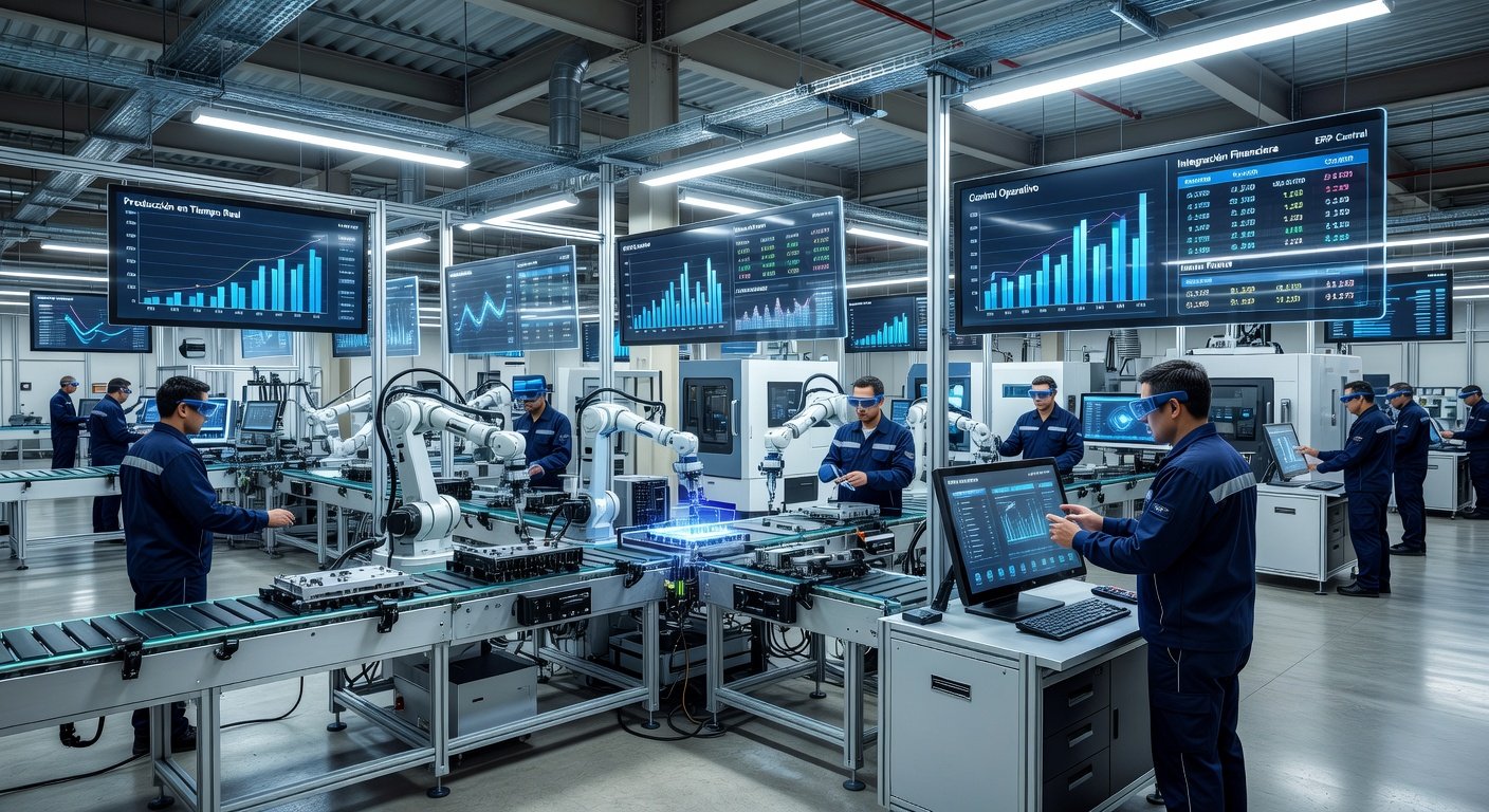 ERP para empresas manufactureras: Imagen principal