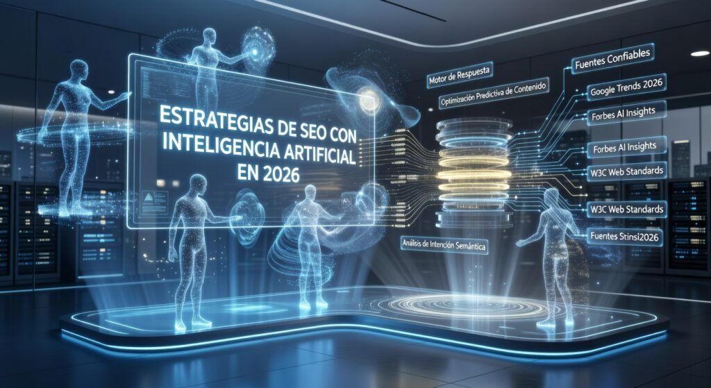 Estrategias de SEO con inteligencia artificial en 2026