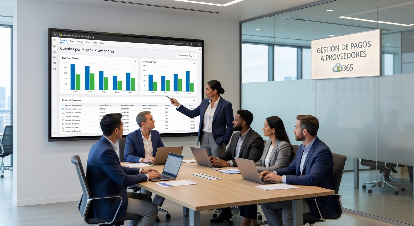 Gestión de pagos a proveedores en ERP Business Central: Imagen principal