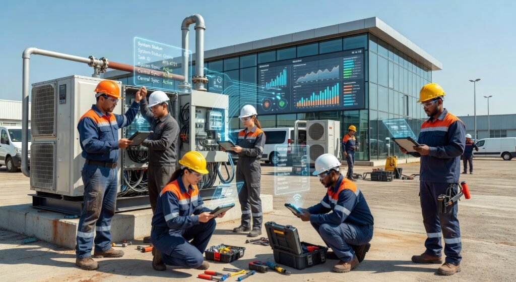 Gestión de servicios de campo ERP