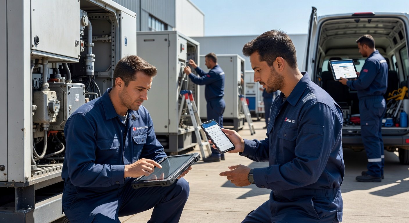 Gestión de servicios de campo ERP: Imagen principal