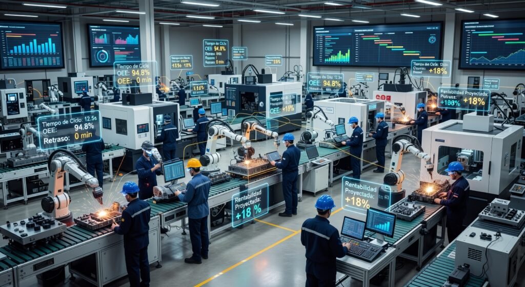 Gestión de tiempos de producción en empresas