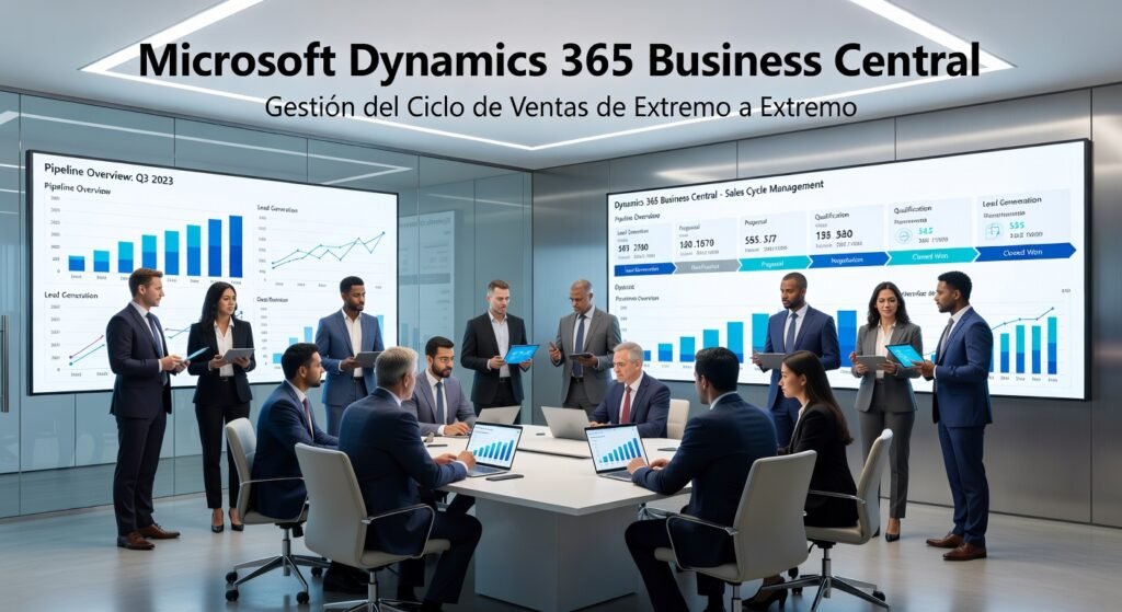 Gestión del ciclo de ventas en Business Central