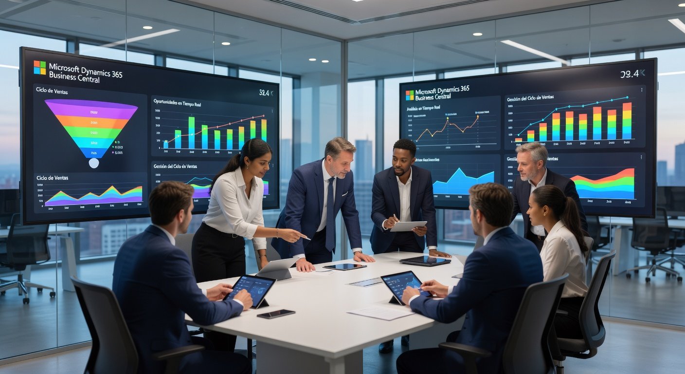 Gestión del ciclo de ventas en Business Central: Imagen principal