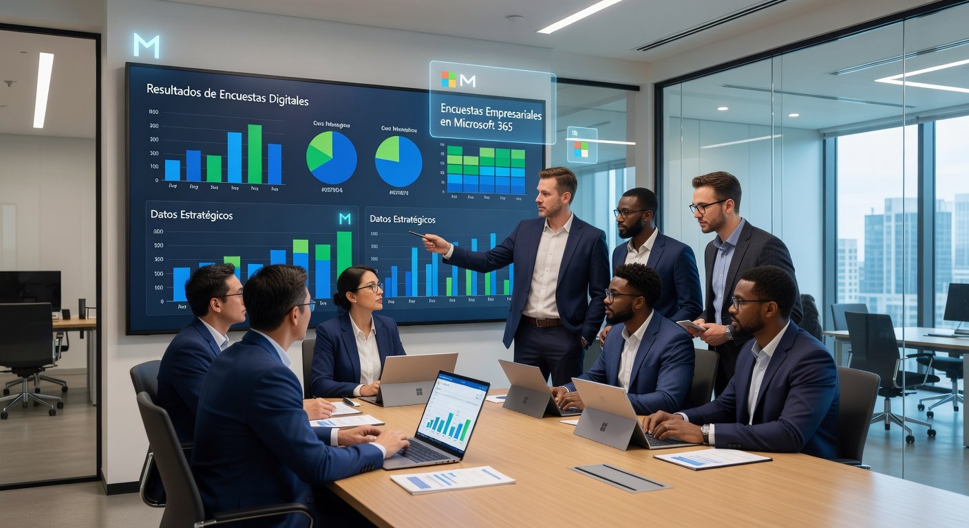 Herramientas de encuestas para empresas en Microsoft 365: Imagen principal