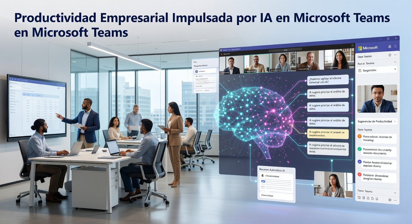 IA en Microsoft Teams para empresas: Imagen principal