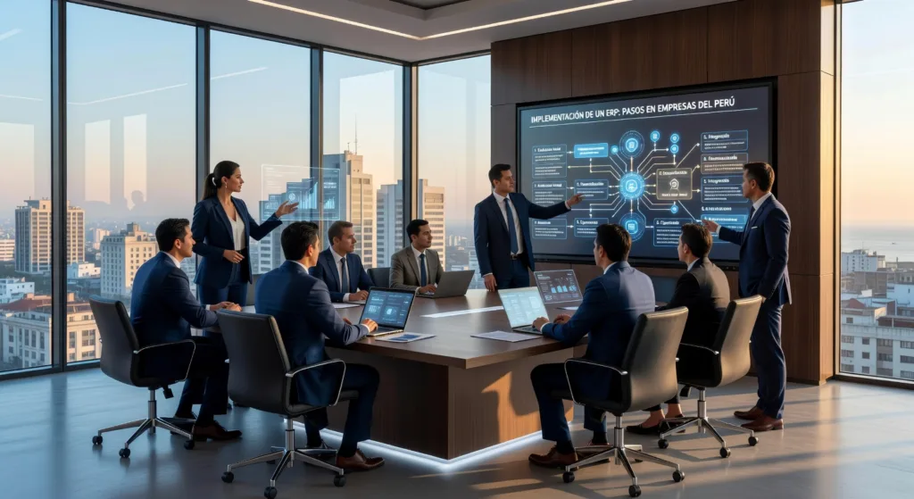 Implementación ERP Pasos Perú 2026: 7 Pasos Clave