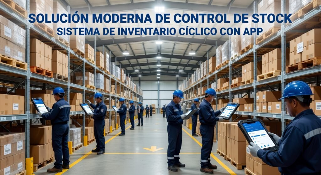 Inventario cíclico con aplicativo