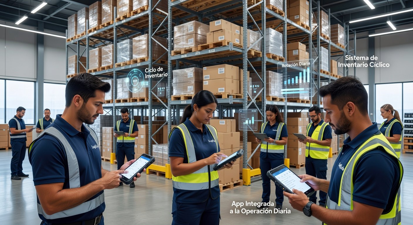 Inventario cíclico con aplicativo: Imagen principal