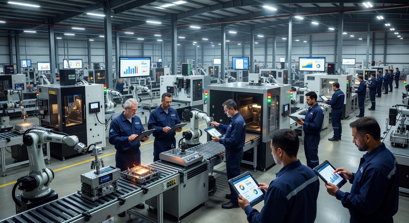 KPIs de producción en tiempo real: Imagen principal