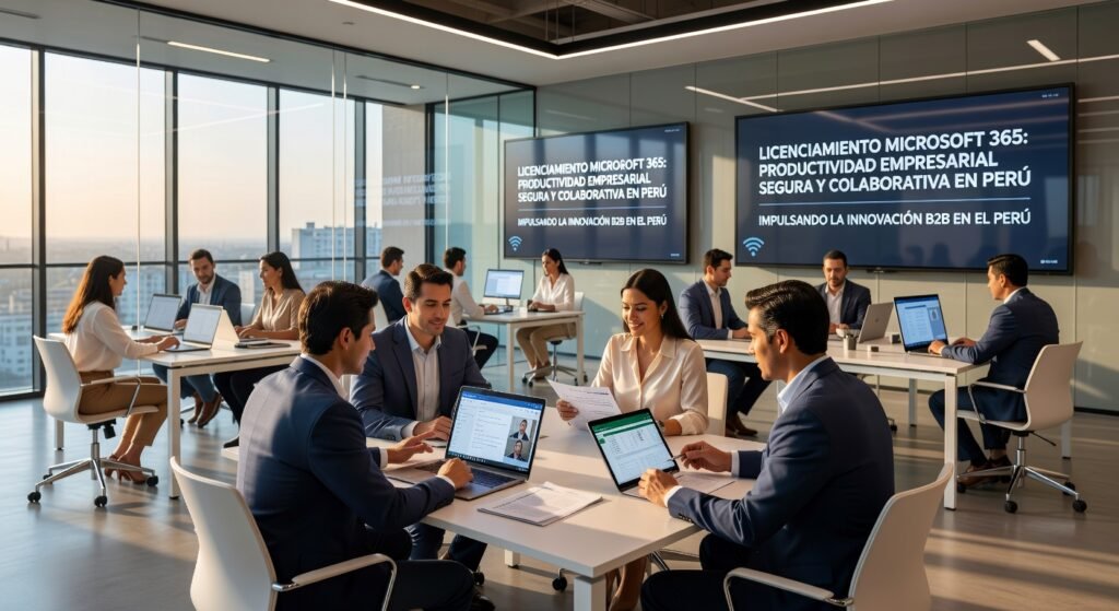 Licencias Microsoft 365 para empresas en Perú