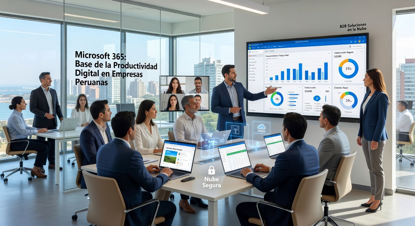 Licencias Microsoft 365 para empresas en Perú: Imagen principal