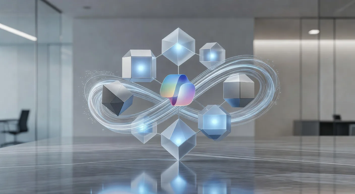 Microsoft 365 & Copilot: Concepto visual