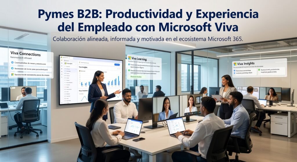 Microsoft Viva para mejorar la productividad en Pymes