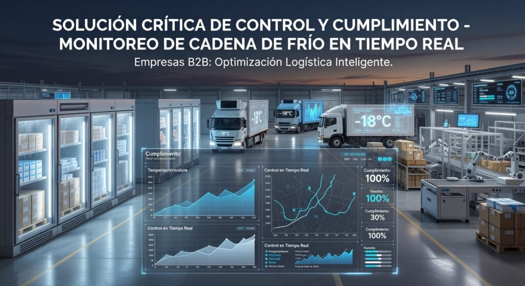 Monitoreo de cadena de frío en tiempo real