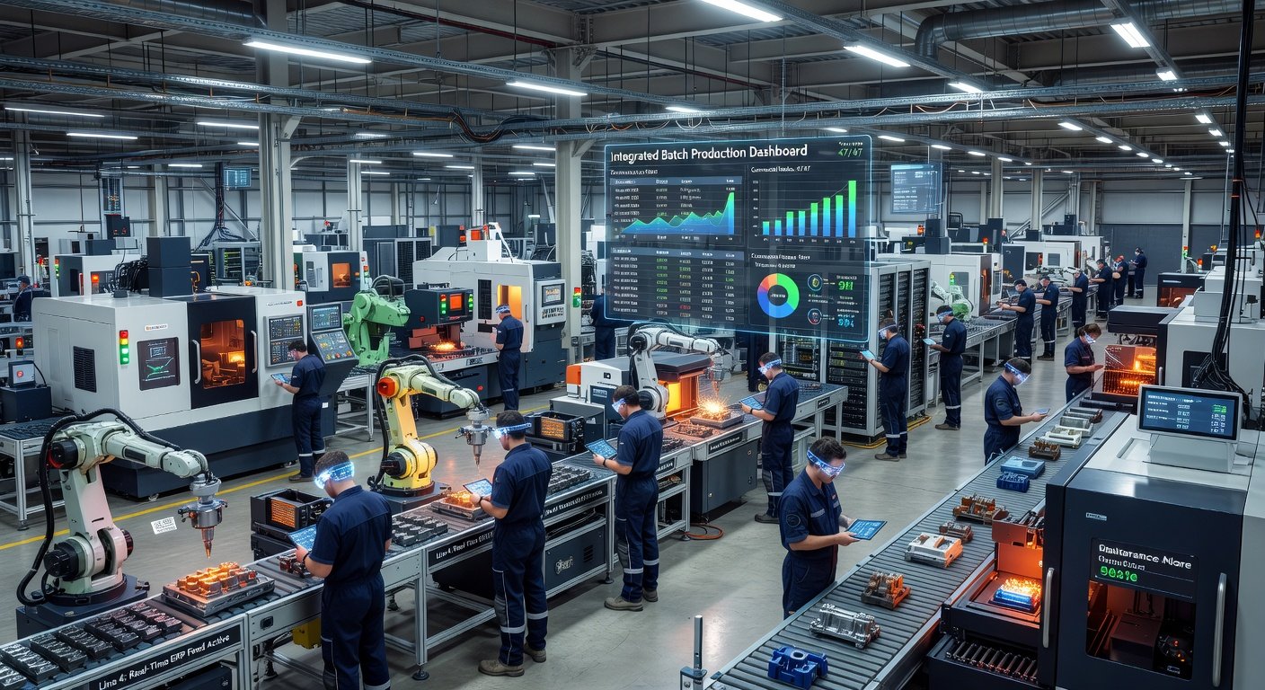 Producción por lote integrada al ERP: Imagen principal