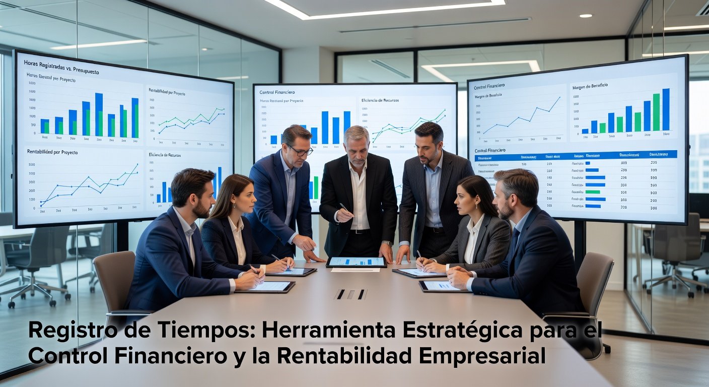 Registro de tiempos en proyectos