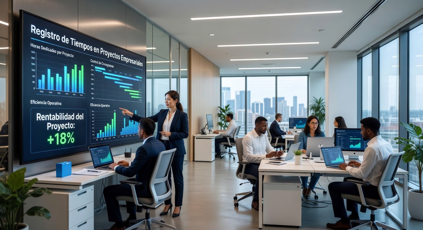 Registro de tiempos en proyectos: Imagen principal