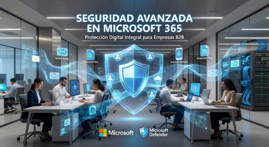 Seguridad avanzada en Microsoft 365 para empresas
