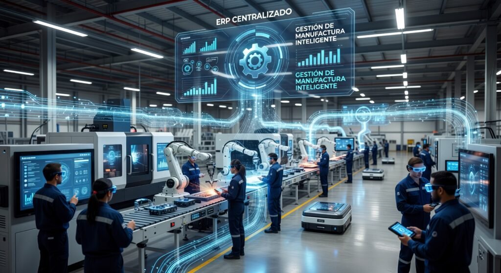 Sistema ERP para gestión de manufactura