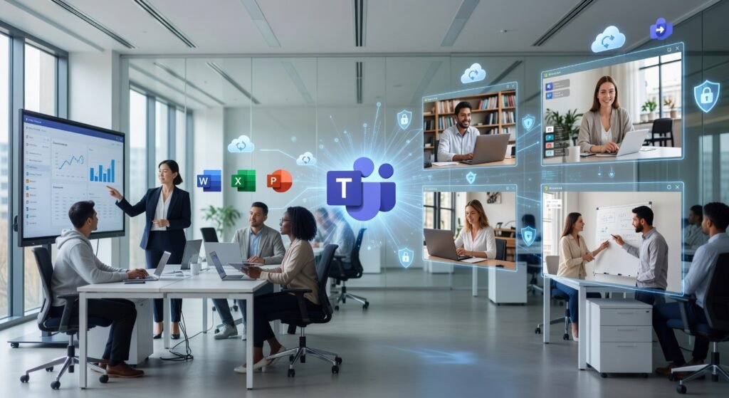 teletrabajo seguro con Microsoft Teams y Microsoft 365