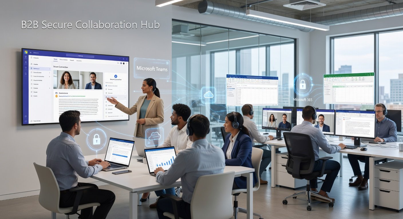 teletrabajo seguro con Microsoft Teams y Microsoft 365: Imagen principal