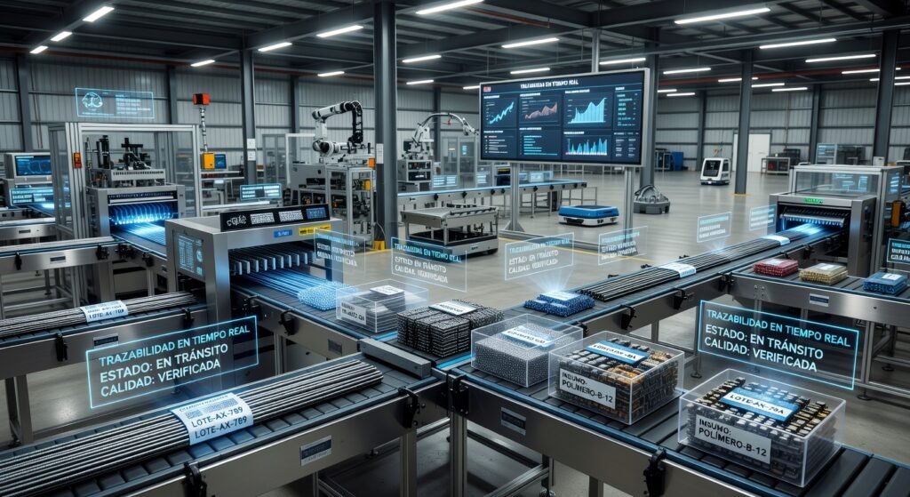 Trazabilidad de materia prima App