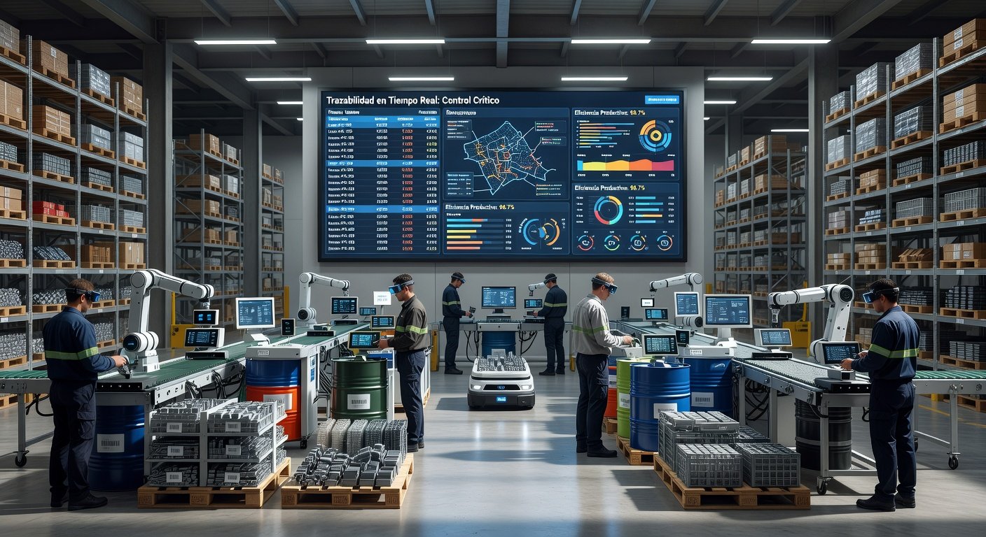 Trazabilidad de materia prima App: Imagen principal