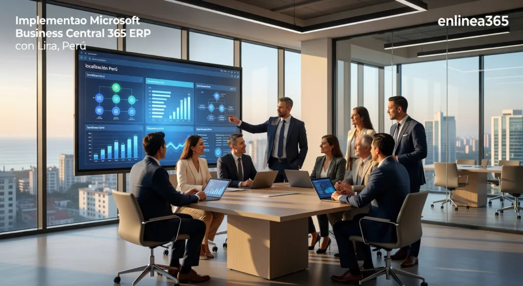 ventajas de usar el erp microsoft business central 365 en un negocio en perú, con la localización - Imagen de Portada